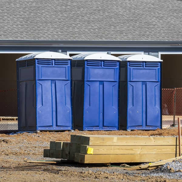 how can i report damages or issues with the portable toilets during my rental period in Aimwell Louisiana